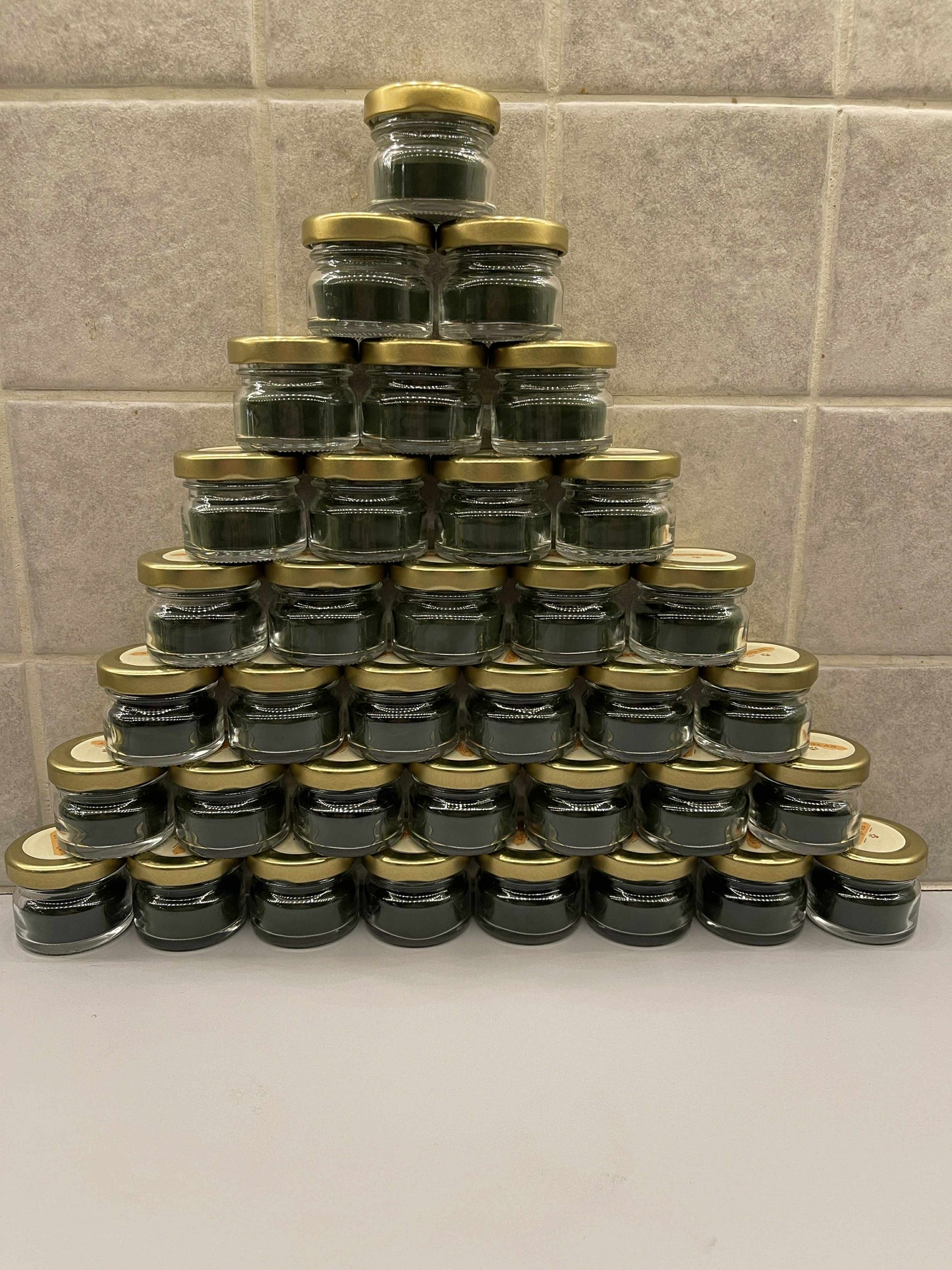 Smakprov Spirulina Pulver för Hundar – 6 Gram Glasburk , 5 pack