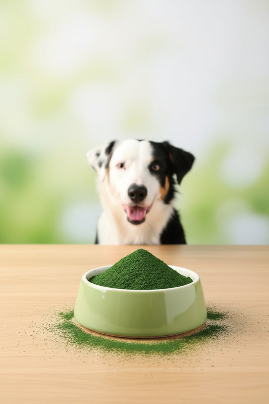 Spirulina Hund Naturlig kosttillskott för din hunds hälsa! 200g