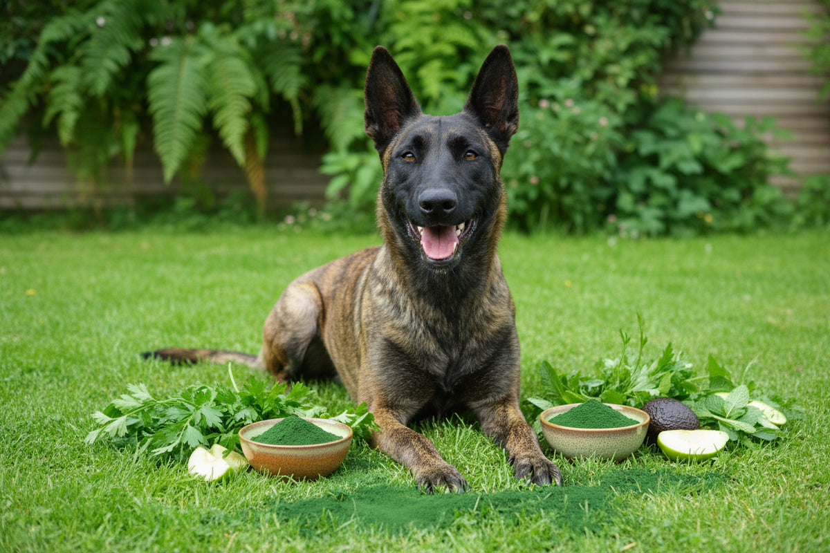 Sample Spirulina Powder for Dogs – 6 Gram Glass Jar, 5 pack