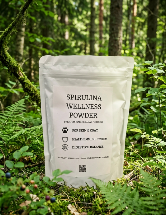 Spirulina Wellness powder  för Hundar 200g – Naturligt Kosttillskott